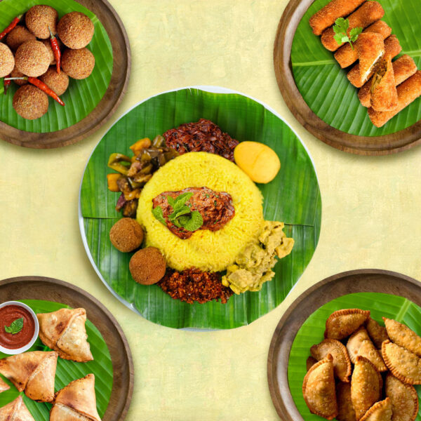 Chicken Lamprais with Short Eats | Party Pack (Copy)